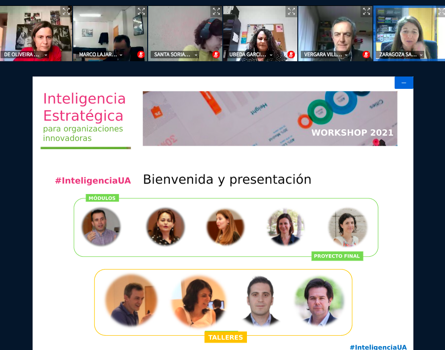 Ampliación de matrícula al curso de inteligencia estratégica para organizaciones innovadoras 