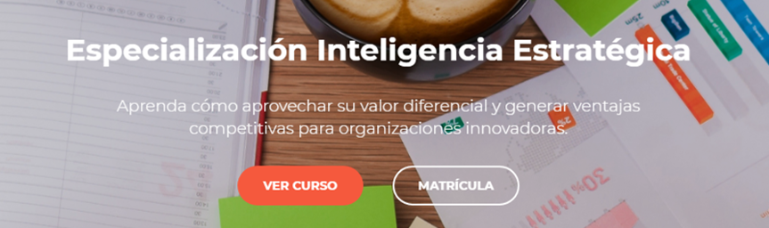 curso inteligencia estratégica vigilancia tecnológica innovación empresas