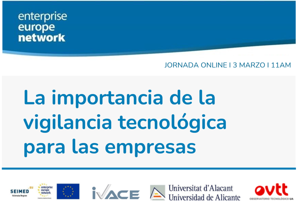 Jornada «La importancia de la Vigilancia Tecnológica para las empresas»