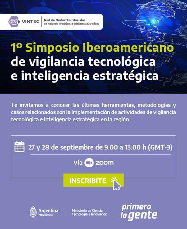 Simposio Iberoamericano de vigilancia tecnológica e inteligencia estratégica 2023