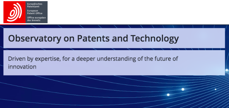 EPO Observatorio de Patentes y Tecnología para el futuro de la